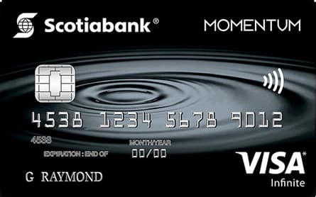 Scotia Momentum Visa Infinite card