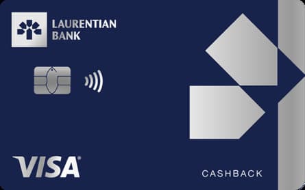 Laurentian Bank Visa* Cashback