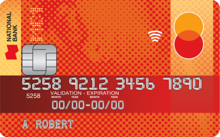 National Bank® ᵐᶜ1® Mastercard® credit card