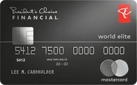 World Elite Mastercard PC Finance