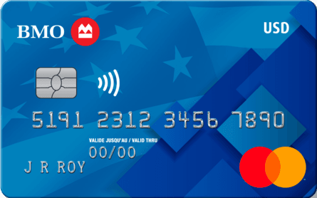 Carte Mastercard®* BMO en dollars US