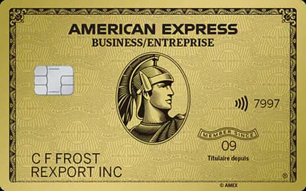 Carte en Or pour PME avec primes American Expressᴹᴰ