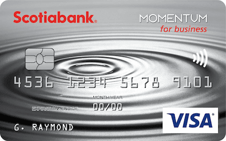 Scotia Momentum® for business Visa* Card