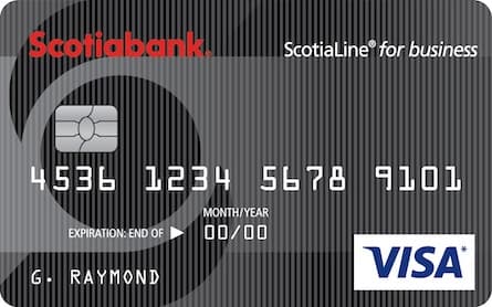 VISA Ligne de crédit Scotia pour entreprise