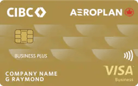 Carte Affaires Plus CIBC Visa* Aéroplanᵐᵈ