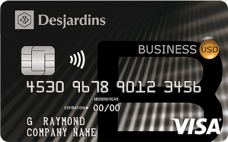 Desjardins Visa US Business card 