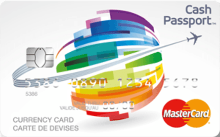 Carte Cash Passport prépayée Mastercard