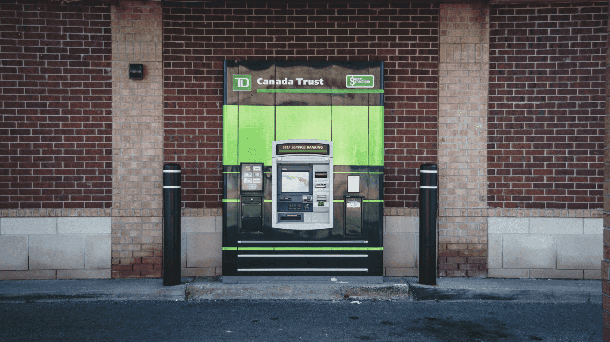 View of TD ATM Machine