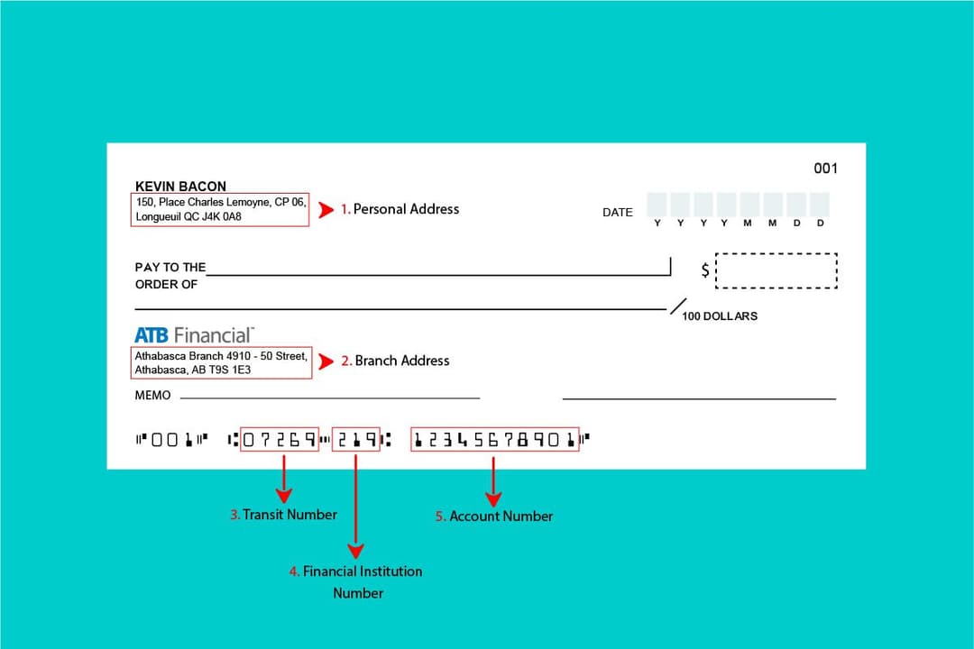ATB Financial Sample Cheque Everything you need to know to find and