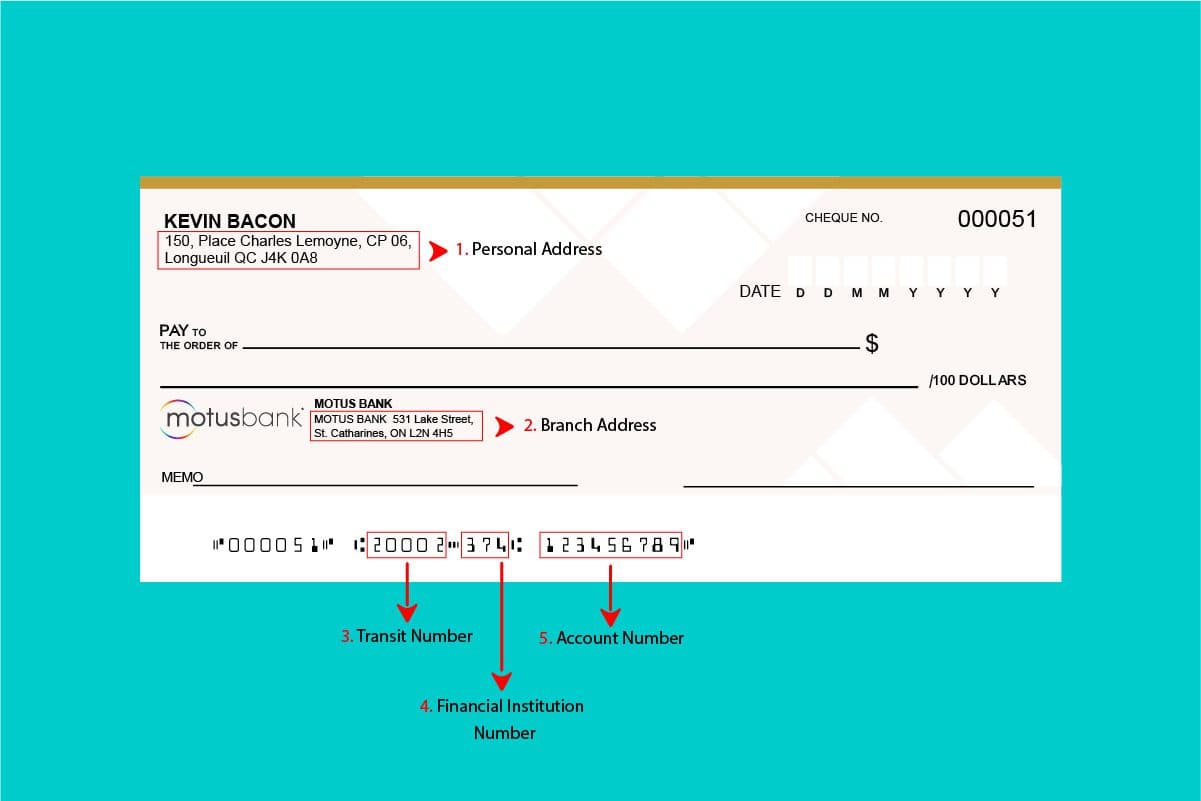 MotusBank Sample Cheque: Everything you need to know to find and understand it