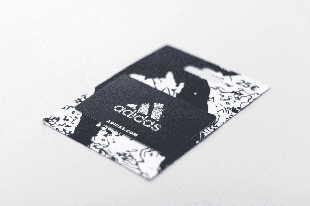 Adidas credit outlet card