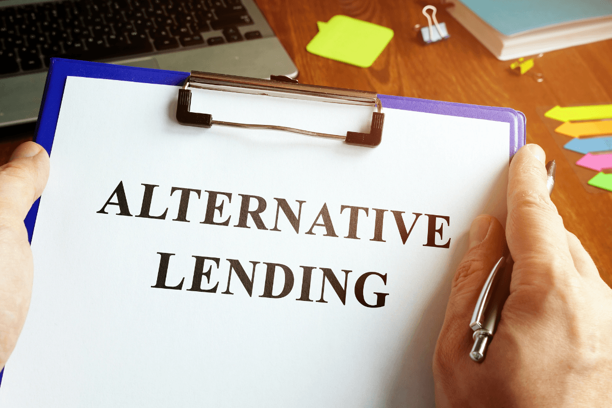 Alternative lending: non-government backed loan, providing flexible financing options beyond traditional channels.
