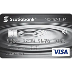 Scotia Momentum® No-Fee Visa* card