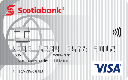 Carte Visa minima Scotia
