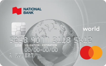 Carte de crédit World Mastercardᴹᴰ de la Banque Nationaleᴹᴰ