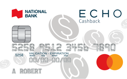 Carte de crédit Mastercardᴹᴰ ECHOᴹᴰ remises de la Banque Nationaleᴹᴰ
