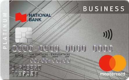 Carte Mastercard Platine Affaires Banque Nationale