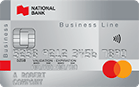 National Bank Business Line Mastercard card