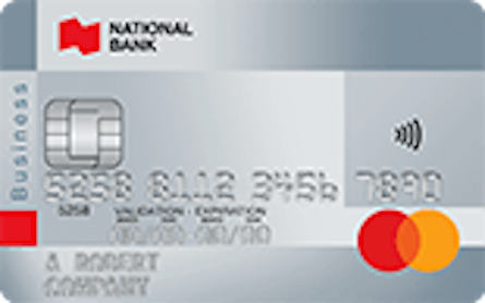 Carte de crédit Mastercard affaires Banque Nationale