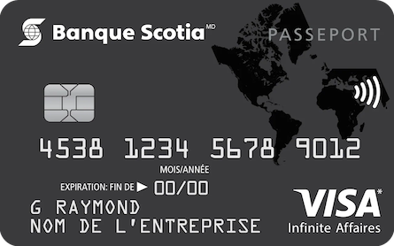 Carte Visa Infinite Affaires* Passeportᵐᶜ Banque Scotia