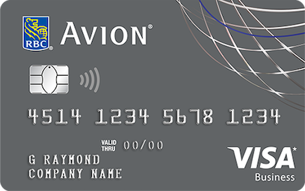 La carte Avion Visa Affaires Platine RBC