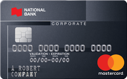 Carte Mastercard Entreprise Banque Nationale