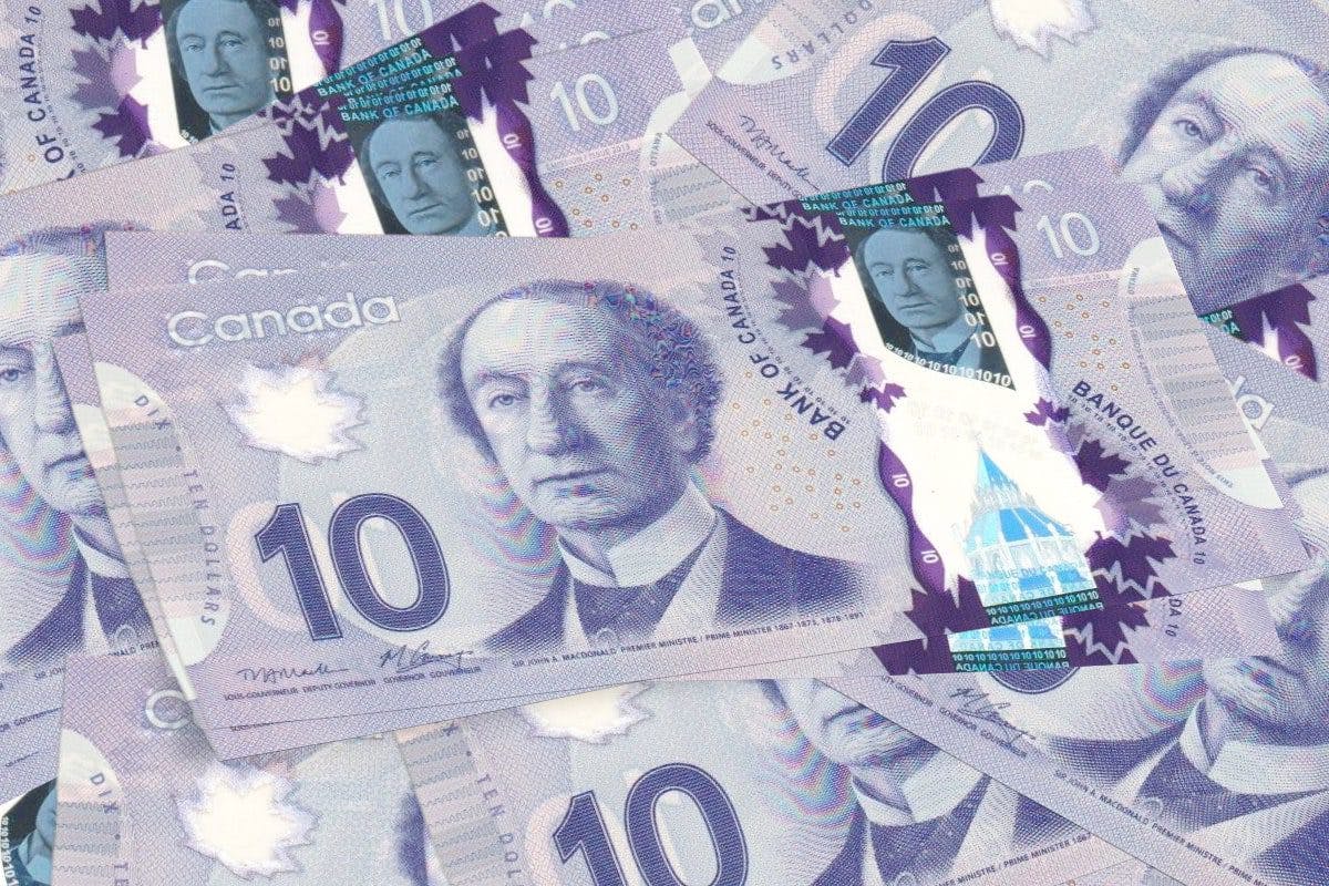 Canadian 10 Dollar Bill