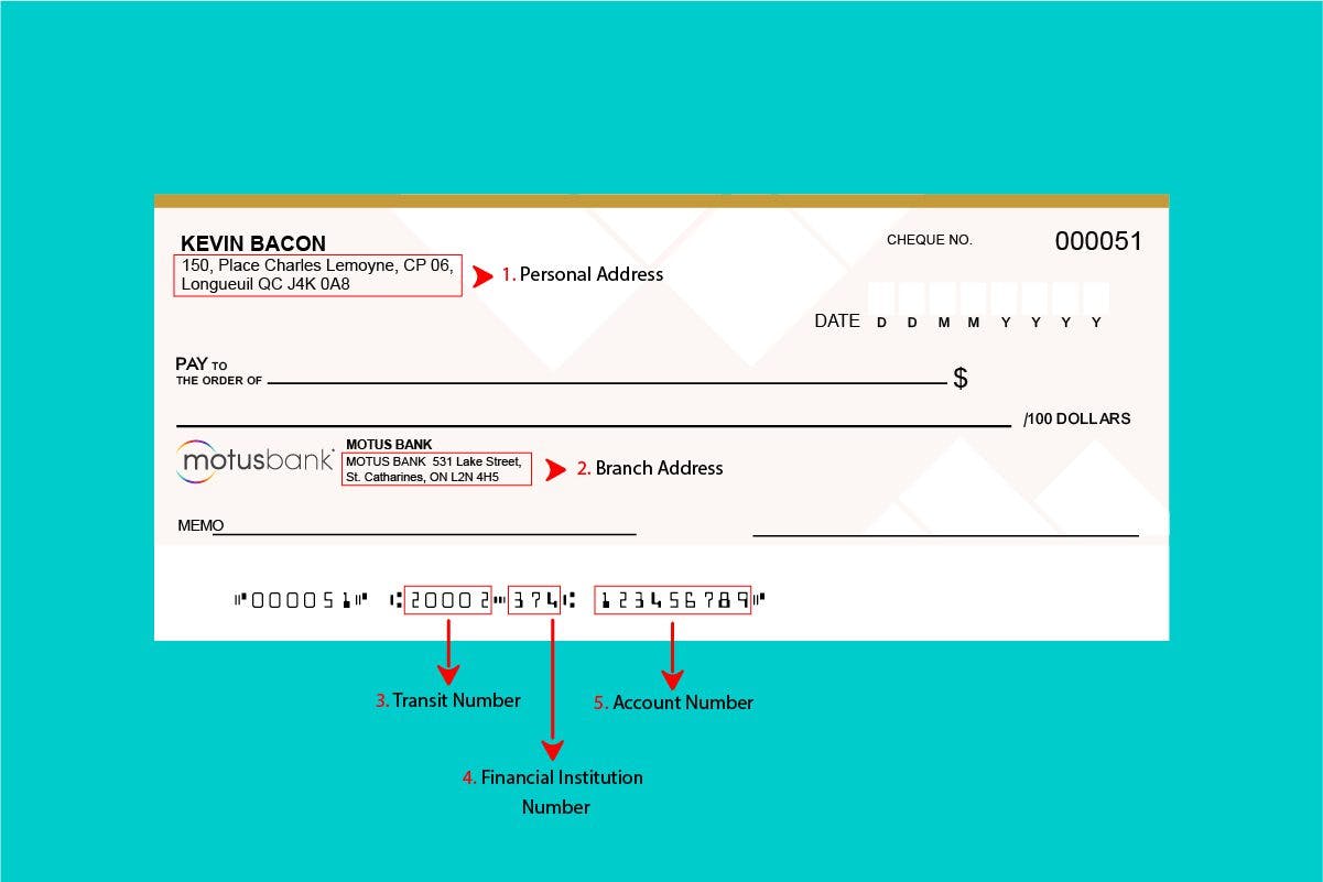 MotusBank Sample Cheque: Everything you need to know to find and understand it
