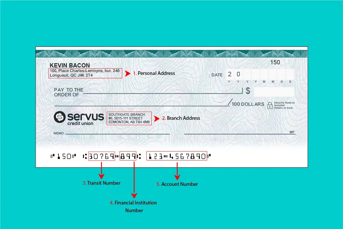 Servus Credit Union Void cheque: Everything you need to know to find and understand it