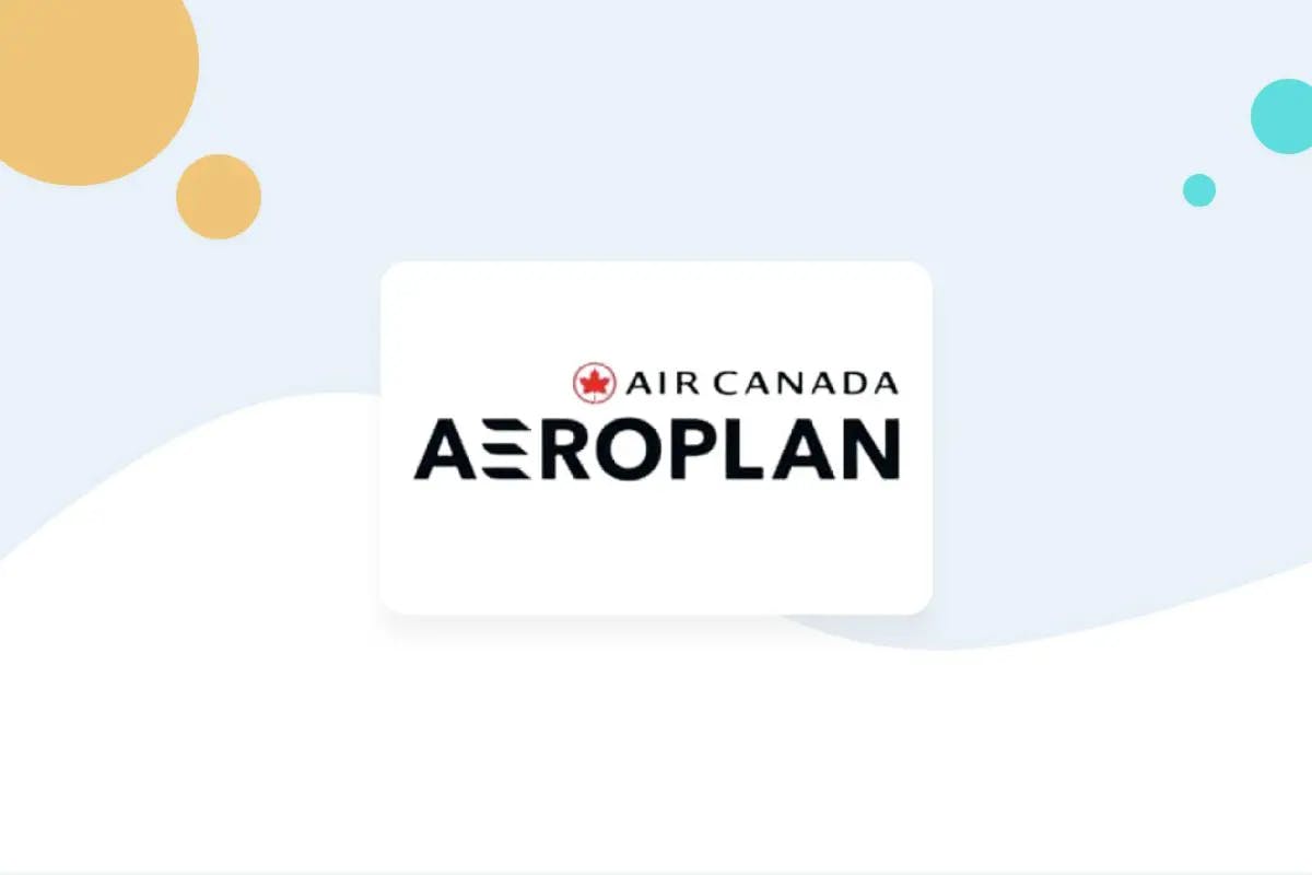 Air Canada Aeroplan logo.