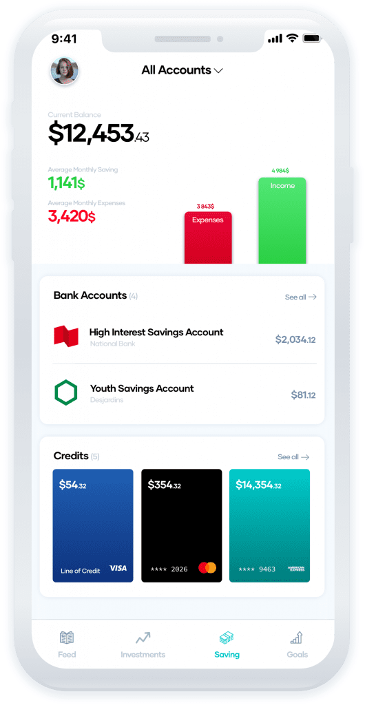 bank account app