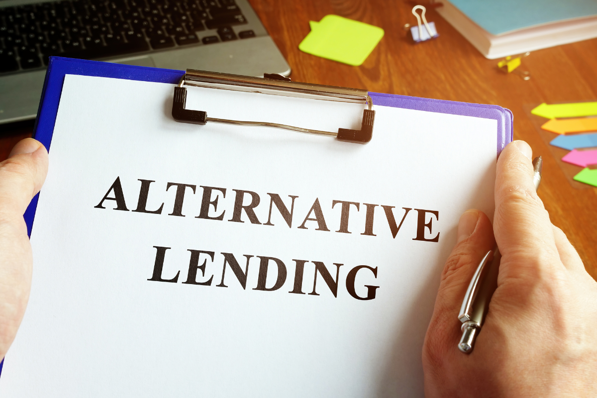 Alternative lending: non-government backed loan, providing flexible financing options beyond traditional channels.