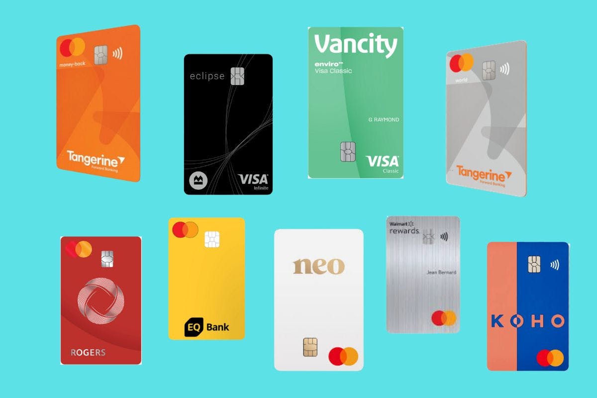 vertical credit card