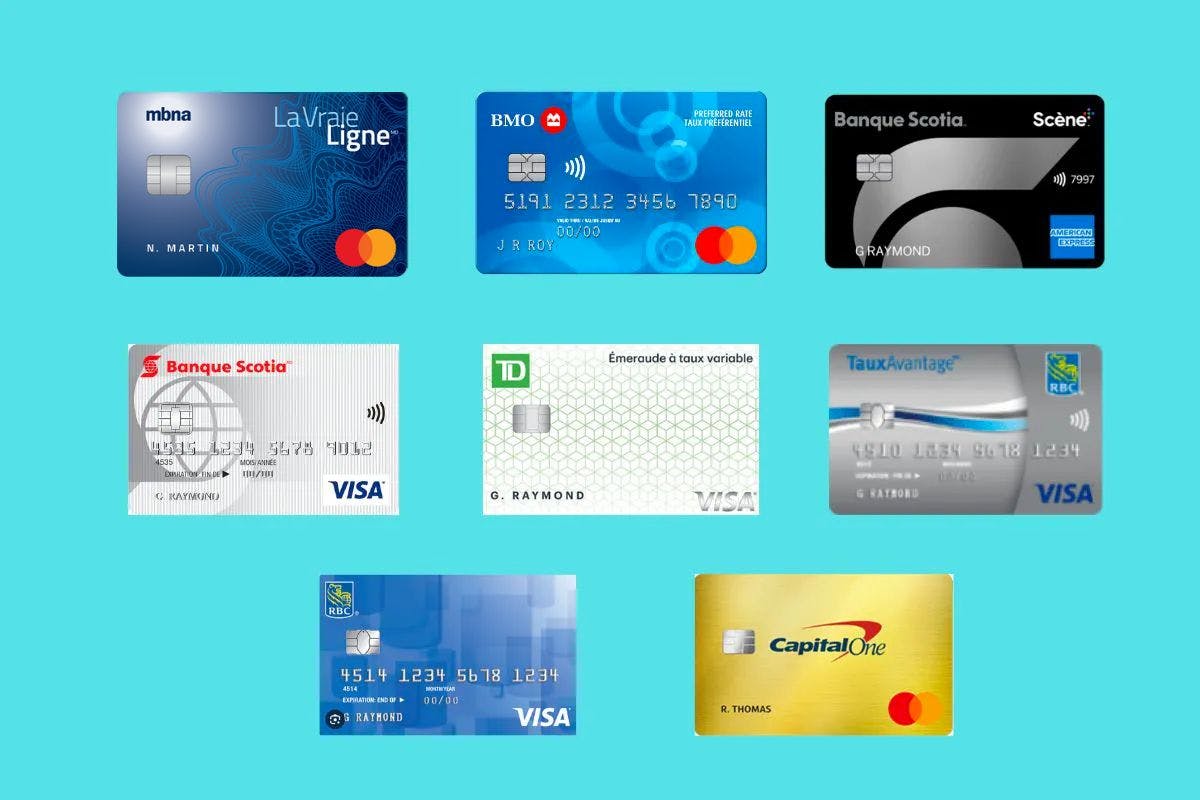 Les 7 meilleures cartes de crédit à faible taux d’intérêt au Canada en 2024