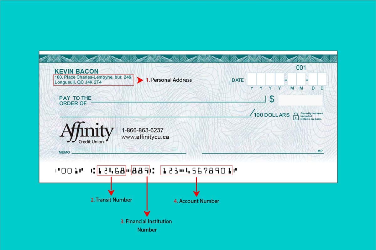 Affinity Credit Union Sample Cheque: Everything You Need to Know to ...