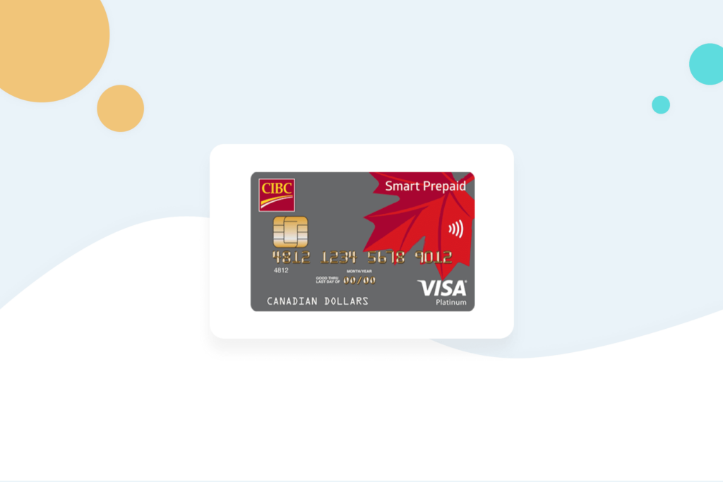 CIBC Smart Prepaid Visa Card canadian dollars